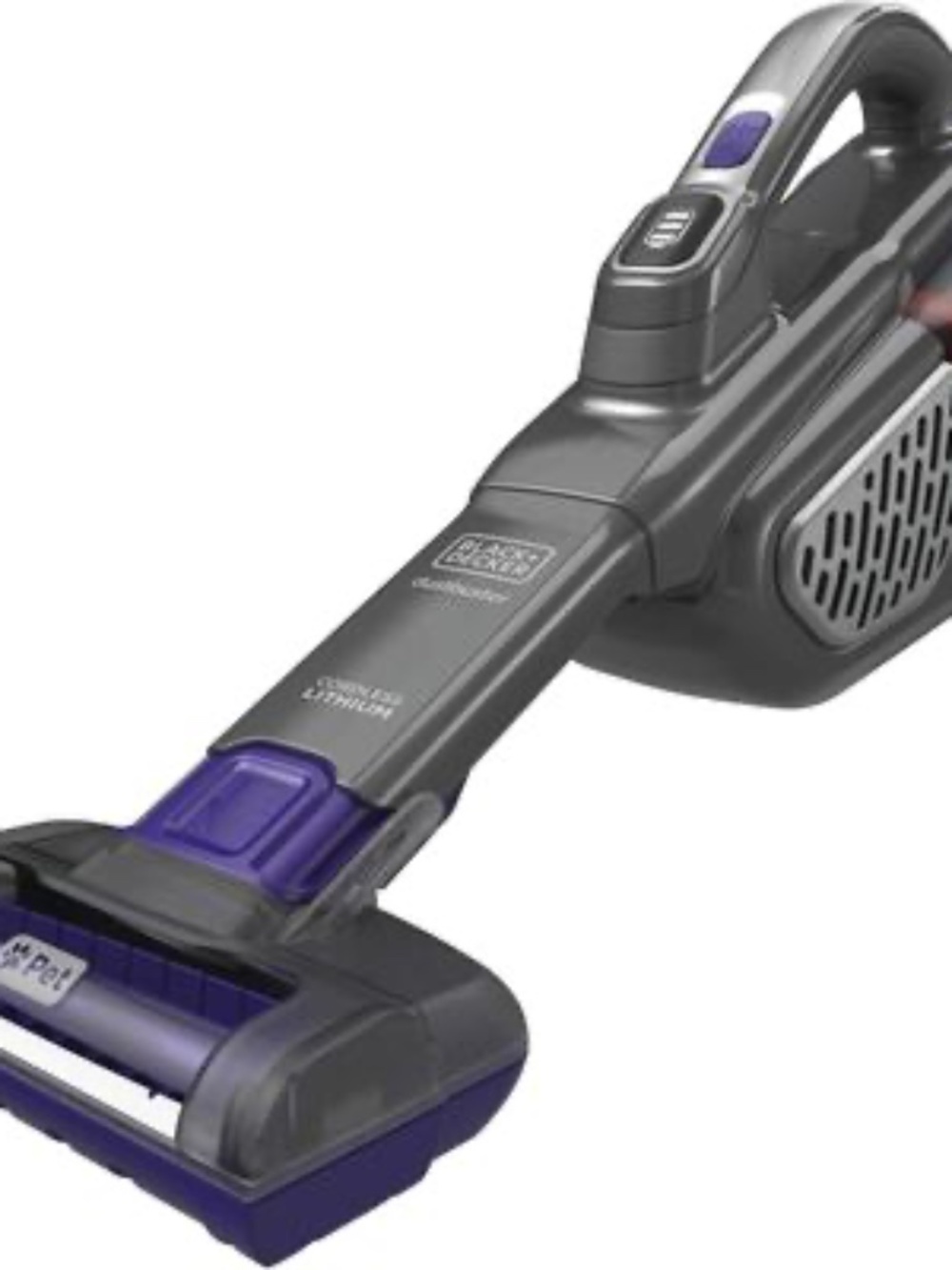 Black+Decker Dustbuster Furbuster AdvancedClean+ Pet Cordless Hand Vacuum